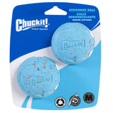 Chuckit! Medium Rebounce Ball 2.5, 2 Pack, Blues & Purples (20320)