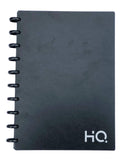 Navneet Youva Hq | Black Ezee Disc Notebook For Personal And Office Use | Single Line | B5 Size - 25 Cm X 17 Cm| Black | 120 Pag