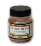 Jacquard Procion Mx Dye Undisputed King of Tie Dye Powder Bronze 2/3 Oz Cold Water Fiber Reactive Dye Made in USA