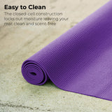 Hello Fit 10-Pack Yoga Mat, 68 x 24 Non Slip Exercise Mat, 4mm Thick Gym Mat for Fitness and Stretching, Bulk Non Toxic Yoga