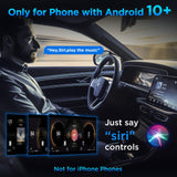 Android Auto Wireless Adapter for Factory Wired Android Auto - Instant Connection, Converts Wired to Wireless, Compatible with A