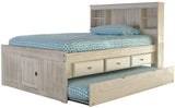 American Furniture Classics Solid Pine Adjustable, Full, Light Ash