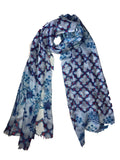Soft Viscose Modal Stole Blue