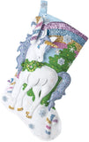Bucilla Felt Stocking KIT, Santas Unicorn