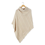 MARISSA KNIT PONCHO MUTED LAVENDER