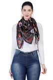 Axolotl Modish Japan Satin Silky Square Women Scarf