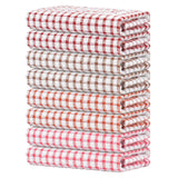 Nialnant 8 Pack Kitchen Towels, Dish Towels for Kitchen, 100% Cotton Dish Cloths for Washing Dishes, Quick Drying Reusable Clean