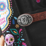 Barbie 2021 Dia De Muertos Ken Doll (12-In) Wearing Embroidered Shirt, Serape & Sombrero, With Calavera Face Paint, Gift For Col