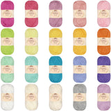 JubileeYarn Bamboo Cotton Sport Yarn - 50g/Skein - Light - 20 Skeins