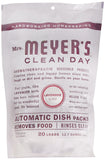 Mrs Meyers Clean Day Automatic Dish , 20 Count per Pack, 12.7 Oz