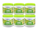 Bright Air 14 oz. Super Odor Eliminator, For Medium-Size Spaces, Zesty Lemon & Lime Scent, Case of 6, Air Freshener, Natural Ess