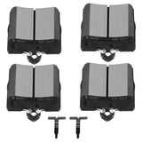 SCITOO Disc Brake Pads Kits D779-7647 Semi Metallic Rear Brake Pads Set Fit For Chrysler For Crossfire 2004-2008,For Mercedes-Be