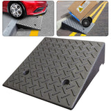Lucosobie Driveway Curb Ramps - Portable Heavy Duty Rubber Shed & Threshold Ramps for Sidewalk Lawn Mower Cars Wheelchairs Pet M