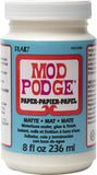 Mod Podge Waterbase Sealer, Glue and Finish for Paper (8Ounce), CS11236 Matte Finish