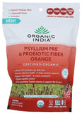ORGANIC INDIA Psyllium Husk Pre & Probiotic Fiber Psyllium Husk Powder, Keto, Paleo, Vegan, Gluten Free, Dietary Fiber Power, 