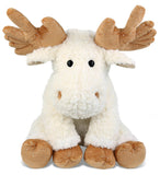 DolliBu Fancy Floppy Moose Stuffed Animal - Soft Huggable Moose Stuffed Toy, Adorable Playtime Wildlife Plush Toy, Cute Cuddle G