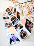 US IDEAL CRAFT Explosion Gift Box | DIY Photo Album Scrapbook | Memory Cube for Birthday, Anniversary, Valentines Day | Gift for