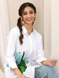 Libas Women'S Floral Straight Tunics (98187_White Xxl)