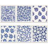 Cunhill 6 Pcs Swedish Kitchen Dish Cloths Kitchen Towels Reusable Sponge Cleaning Cloths Wipes Absorbent Dish Cloth Quick Drying