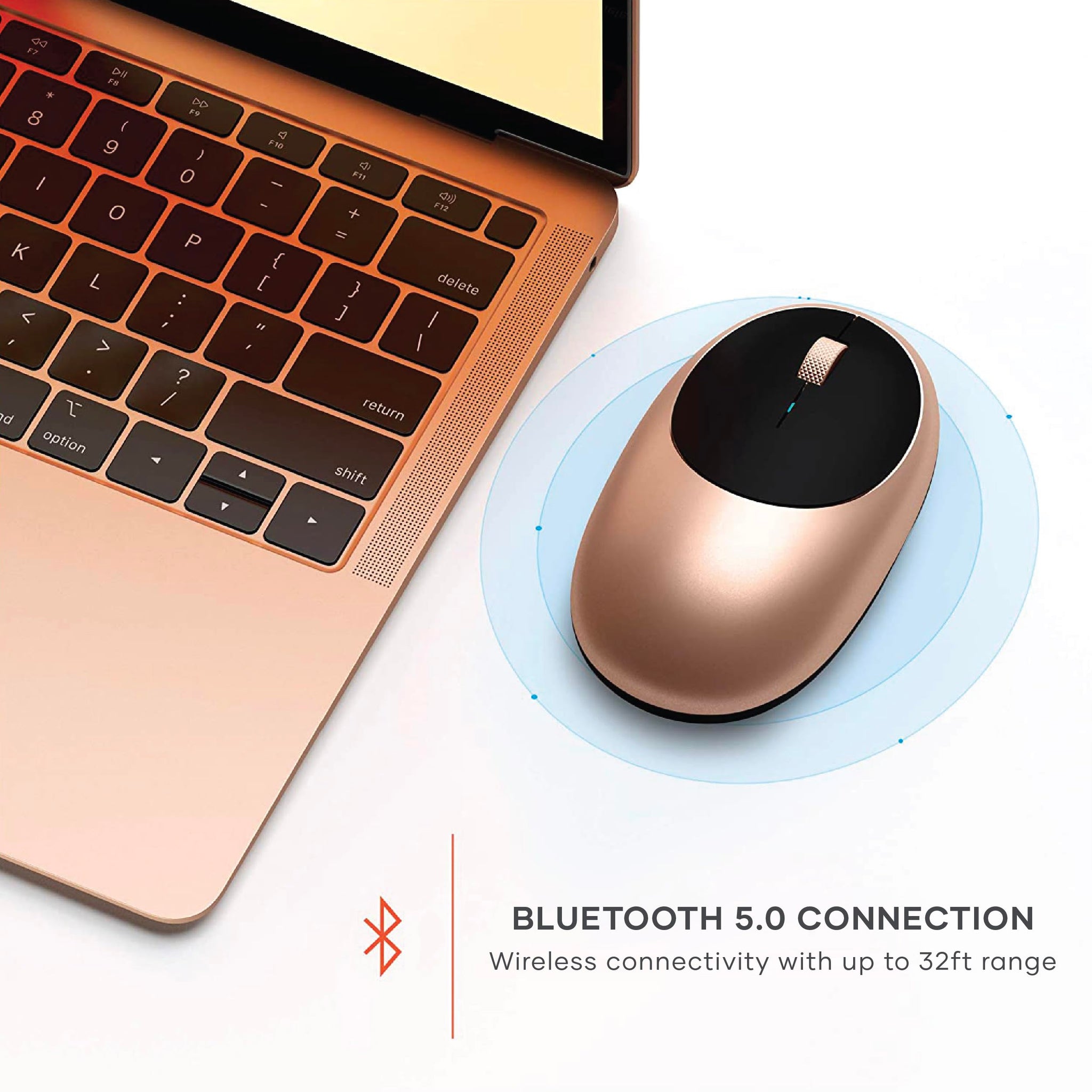 Satechi Mouse For Macbook Pro - M1 Wireless Bluetooth Mouse With Rechargeable Type-C Port - Bluetooth Mouse For Mac, Mac Mini, I