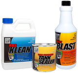 Kbs Coatings 52000 Cycle Tank Sealer Kit Complete Kit - Seals Up To 5 Gallon Tank Lightly Pigmented Silver -Like New