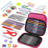 Gemsy Crochet Hook Set & Knitting Needles Kit For Beginners Diy Craft For Stitching & Handmade Projects (118 Pcs Crochet Kit)