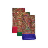 Maternity Head Scarf For Women After Delivery | 26X26 Cotton Satin Square Scarves For Girls & Ladies | Printed Hair, Neck, Ear M