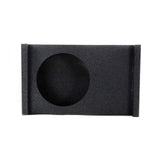 Qpower Single 10'' Universal Downfire Or Behind The Seat Emplty Enclosure