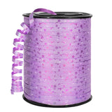 HimBen 500 Yards Glitter Star Purple Curling Ribbon, 3/16 Balloon String for Gift Wrapping, Birthday Party and Christmas Festiva