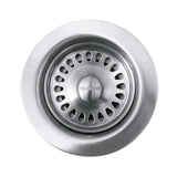 Accessories: Decorative Basket Strainer - Stainless