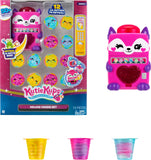 KUTIE KUPS - 4Foxy Vending Machine Kutie with (12) Kups Each Featuring Surprise Collectible Lil Kuties Micro Figures - Ages 