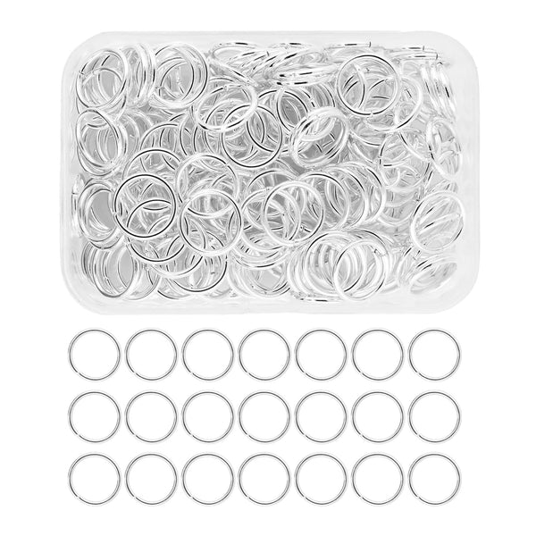 Mandala Crafts Assorted Silver Color Jump Rings Jewelry Findings Metal ...
