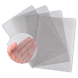 Valchoose 4PACK Stainless Steel Woven Wire Mesh Never Rust, Air Vent Mesh 11.8X8.2(300X 210mm), Hard and Heat Resisting Screen, 