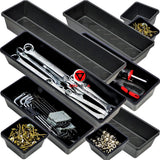 ONREVA Tool Box Organizer Tray Divider Set, Extra Large Toolbox Trays, Tool Box Organizers and Storage Kit, Rolling Tool Chest D