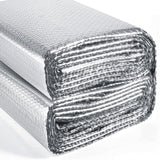 YoleShy Double Reflective Insulation 24 in X 20 FT RV Window Insulation for Summer Heat Reflective Window Film for Roof, Car, Ga