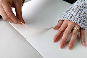 Strathmore 300 Series Bristol Vellum Pad, 14''X17'', Tape Bound, 20 Sheets