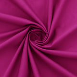 KKJIAF 1 Yard Hot Pink Cotton Fabric 61 Inch Wide, Soft & Breathable Cotton Broadcloth Fabric for Sewing Clothes, Apparel, Craft