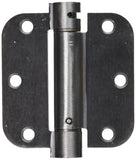 Deltana DSH35R526D Single Action Steel 3 1/2-Inch x 3 1/2-Inch x 5/8-Inch Spring Hinge