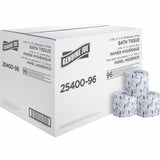 Genuine Joe 2Ply Standard Bath Tissue Rolls 2 Ply 400 Sheets/Roll 96 / Carton 3.15 x 4 White