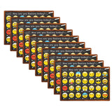 Ashley Productions Smart Poly Chart, 13 x 19, Emotions Icon How are You Feeling, Pack of 10