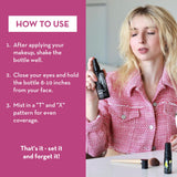 Skindinavia The Makeup Finishing Spray, Classic Makeup Setting Spray, All-Day Wear, Long-Lasting Up to 16+ Hours, Heat-Resistant
