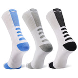 Anchor MenS Sports Socks, Full Terry/Towel Cushioning Regular Length Socks, High Athletic Wear For Running, Cycling, Workout An