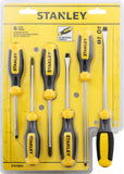 Stanley Stht60025 Fluted Standard Screwdriver Set, 6Piece