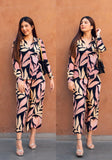 Gosriki Women'S Cotton Blend Printed Ethnic Co-Ord Set (Badima Black-Gs_M_Black_Medium),Black,,B0D295MKVY