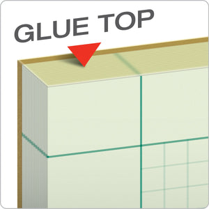 Ampad Engineer Pad, 5 Squares per Inch, 8.5 x 11, 200 Sheet Pad, Green (22-144)