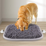 Rundik Snuffle Mat for Dogs, 20'' x 28'' Dog Sniffing Interactive Feeding Game Boredom, Puzzle Toys Encourages Natural Foraging 