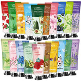 74 Pack Hand Cream Gifts Set Stocking Stuffers for Adults Women,Teacher Appreciation Gifts,Hand Lotion Travel Size in Bulk for D