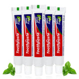 JoseHana Mini Toothpaste Bulk Travel Size, 0.35 oz Small Toothpaste Bulk Disposable for Homeless, Hotel, Guests, Office, 50 Coun