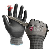 Schwer A4 AIR-SKIN Cut Resistant Work Gloves AR5918 with Extreme Lightweight & Thin, Grip Gloves for Fishing, Refined Work, Mech