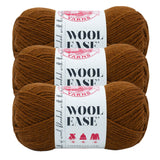 (3 Pack) Lion Brand Yarn Wool-Ease Yarn Umber-New